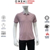Áo Thun polo Nam Tay Ngắn Có Cổ Owen APV262069 màu hồng dáng suông body fit xẻ tà chất liệu cotton