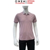 Áo Thun polo Nam Tay Ngắn Có Cổ Owen APV262069 màu hồng dáng suông body fit xẻ tà chất liệu cotton