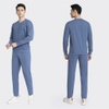 Bộ đồ thun thu đông Aristino ALH016W3 Màu Xám 197 in, Đen 9 in