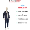 Bộ Thể Thao Nam Owen BTT267801_NA Xanh Tím Than Regular Fit  chất liệu polyester
