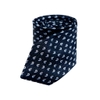 Cà vạt nam OWEN CV221503 màu xanh tím than in hoạ tiết bản nhỏ silk poly