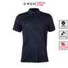 Áo Thun polo Nam Tay Ngắn Có Cổ Owen APV220365 Màu Xanh Navy Dáng Body Fit Vải Polyester