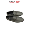 Giày Tây Nam Owen GD251297 Màu Xám Đậm Da Bò