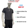Áo Polo Nam Owen APV262012 Xám Đậm Body Fit Cotton Polyester