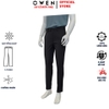 Quần Tây Nam Owen QGT263032 màu xám đậm dáng suông thể thao S-form chất liệu polyester