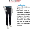 Quần Tây Nam Owen QGT263032 màu xám đậm dáng suông thể thao S-form chất liệu polyester