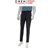 Quần Tây Nam Owen QGT263032 màu xám đậm dáng suông thể thao S-form chất liệu polyester
