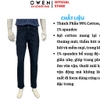 Quần Jeans Nam Owen QJR263082 Xanh Đậm Regular Fit Cotton Spandex