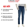 Quần Jean Nam Owen Quần Bò Nam QJR263086 màu xanh dáng suông regular fit chất liệu denim Cotton