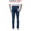 Quần Jean Nam Owen Quần Bò Nam QJR263086 màu xanh dáng suông regular fit chất liệu denim Cotton