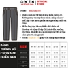 Quần Jean Nam Owen Quần Bò Nam QJR263086 màu xanh dáng suông regular fit chất liệu denim Cotton