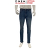 Quần Jean Nam Owen Quần Bò Nam QJR263091 màu xanh đậm dáng suông regular fit chất liệu cotton spandex