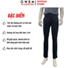 Quần kaki nam Owen QKR261011 màu xanh tím than dáng suông regular fit chất liệu rayon polyester rycra