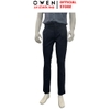 Quần kaki nam Owen QKR261011 màu xanh tím than dáng suông regular fit chất liệu rayon polyester rycra