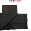 Quần Tây Nam Owen QRT262100 màu đen dáng suông regular fit cạp tăng đơ chất liệu poly rayon spandex
