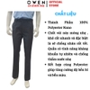 Quần Tây Nam Owen QRT263060 màu xám đậm dáng suông regular fit cạp tăng đơ chất liệu nano