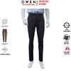 Quần Tây Nam Owen QS263052 màu xám đậm dáng ôm slim fit chất liệu nano