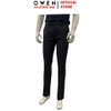 Quần Tây Nam Owen QST263061 màu xám đậm dáng ôm slim fit cạp tăng đơ chất liệu nano