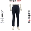 Quần Tây Nam Owen QR263067 màu đen dáng suông regular fit chất liệu polyester