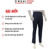 Quần Tây Nam Owen QR263067 màu đen dáng suông regular fit chất liệu polyester