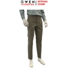 Quần tây Nam Owen QG257110 màu xám dáng S-Form thể thao chất liệu polyester