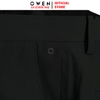 Quần tây Nam Owen QG257114 màu đen dáng suông thể thao S-Form chất liệu polyester