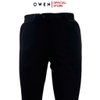 Quần Tây Nam Owen QR242847R màu đen trơn dáng suông regular fit chất liệu Knit