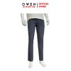 Quần Tây Nam Owen QRT263053 Xám Đậm Regular Fit Cạp Tăng Đơ