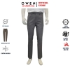 Quần Tây Nam Owen QRT263055 Xám Nhạt Regular Fit Cạp Tăng Đơ