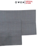 Quần Tây Nam Owen QS242808 màu xám kẻ caro chìm dáng ôm slim fit chất liệu TR Spandex