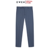 Quần Tây Nam Owen QST242470R màu xám nhạt trơn dáng ôm slim fit cạp tăng đơ chất liệu TR Spandex