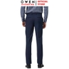 Quần Tây Nam Owen QST242812 màu Xanh tím than dáng ôm slim fit cạp tăng đơ chất liệu Polyester - Rayon - Spandex