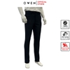 Quần tây Nam Owen QST252474R2 màu xanh tím than dáng ôm silm fit cạp tăng đơ chất liệu Nano