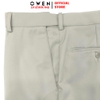 Quần tây Nam Owen QST257096 màu be nhạt dáng ôm slim fit cạp tăng đơ chất liệu polyester spandex