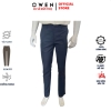 Quần Tây Nam Owen QST263056 Xanh Đậm Slim Fit Cạp Tăng Đơ