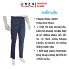 Quần Tây Nam Owen QST263056 Xanh Đậm Slim Fit Cạp Tăng Đơ
