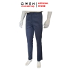 Quần Tây Nam Owen QST263056 Xanh Đậm Slim Fit Cạp Tăng Đơ