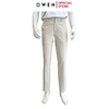 Quần tây Nam Owen QTJ252412 màu be dáng J-form chất liệu Polyester