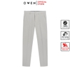Quần tây Nam Owen QTJ252413 màu xám nhạt dáng suông J-form chất liệu Smart polyester