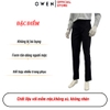 Quần tây Nam Owen QTJ257125 màu đen dáng suông J-Form chất liệu polyester