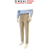 Quần Tây Nam Owen QTJ262505_BE Màu Be J-Form Cạp Thường chất liệu poly