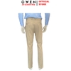 Quần Tây Nam Owen QTJ262505_BE Màu Be J-Form Cạp Thường chất liệu poly