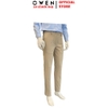 Quần Tây Nam Owen QTJ262505_BE Màu Be J-Form Cạp Thường chất liệu poly