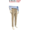 Quần Tây Nam Owen QTJ262505_BE Màu Be J-Form Cạp Thường chất liệu poly