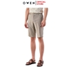 Quần Short Nam Owen ST231277 màu nâu dáng ôm slim fit Vải Polyester