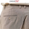 Quần Short Nam Owen ST231277 màu nâu dáng ôm slim fit Vải Polyester