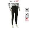 Quần tây Nam Owen QG257112 màu xám đậm dáng suông thể thao S-form chất liệu Conjugated polyester
