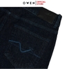 Quần Jean Nam Owen Quần Bò Nam QJR258015 màu xanh đậm dáng suông regular fit Chất liệu denim cotton