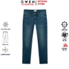 Quần Jean Nam Owen Quần Bò Nam QJS258017 màu xanh dáng ôm slim fit chất liệu denim cotton