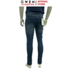 Quần Jean Nam Owen Quần Bò Nam QJS258017 màu xanh dáng ôm slim fit chất liệu denim cotton